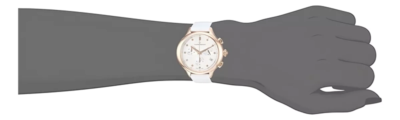 RELOJ CLAUDE BERNARD WHITE CHRONOGRAPH MUJER 10232.37RAIR - 4