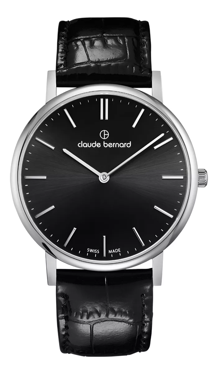 RELOJ CLAUDE BERNARD CLASSIC NEGRO HOMBRE 20219.3NIN - 1