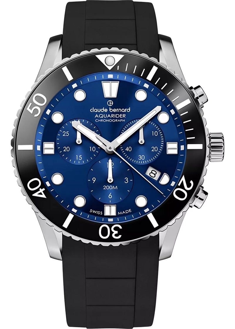 RELOJ CLAUDE BERNARD CHRONOGRAPH HOMBRE 10252.3NBCABUIB