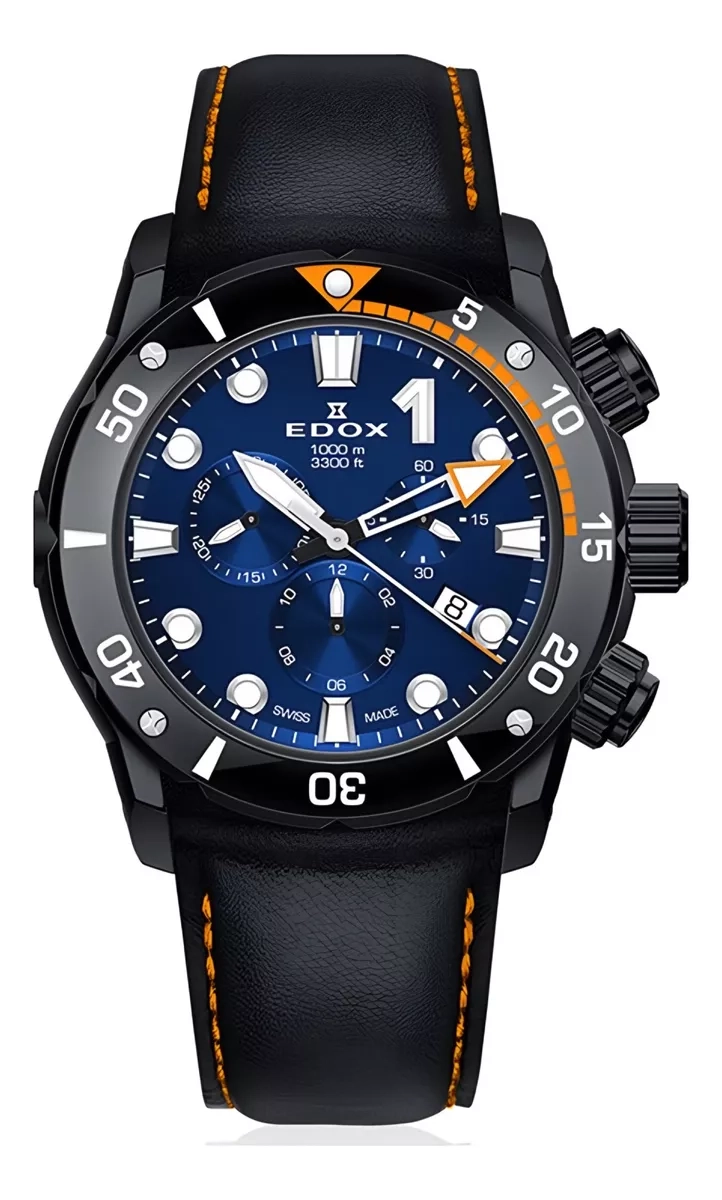 RELOJ EDOX CLASS ONE CHRONOGRAPH HOMBRE 45MM 10242.TINNOBUIN - 1