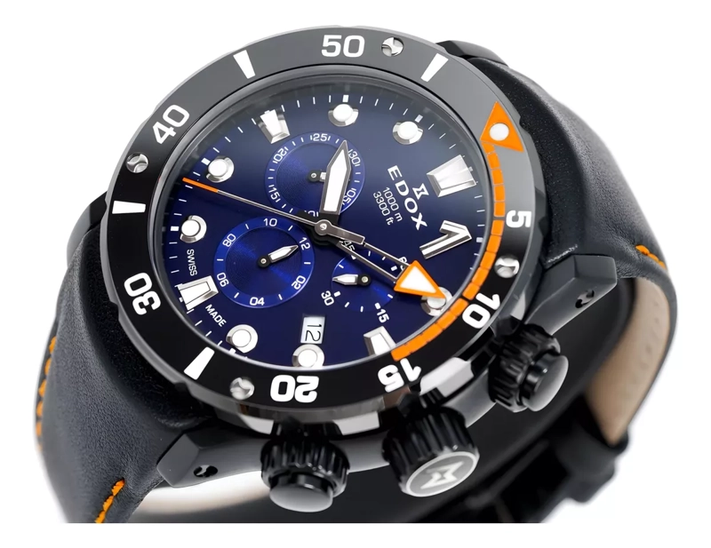 RELOJ EDOX CLASS ONE CHRONOGRAPH HOMBRE 45MM 10242.TINNOBUIN - 2