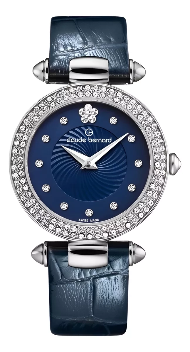 RELOJ CLAUDE BERNARD BLUE ELEGANT MUJER 20504.3PBUIFN2 - 1