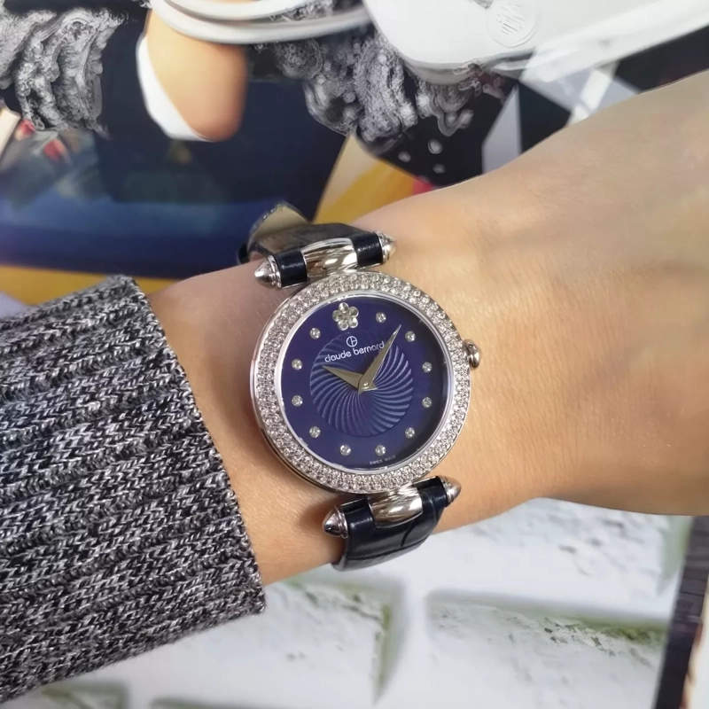 RELOJ CLAUDE BERNARD BLUE ELEGANT MUJER 20504.3PBUIFN2 - 4