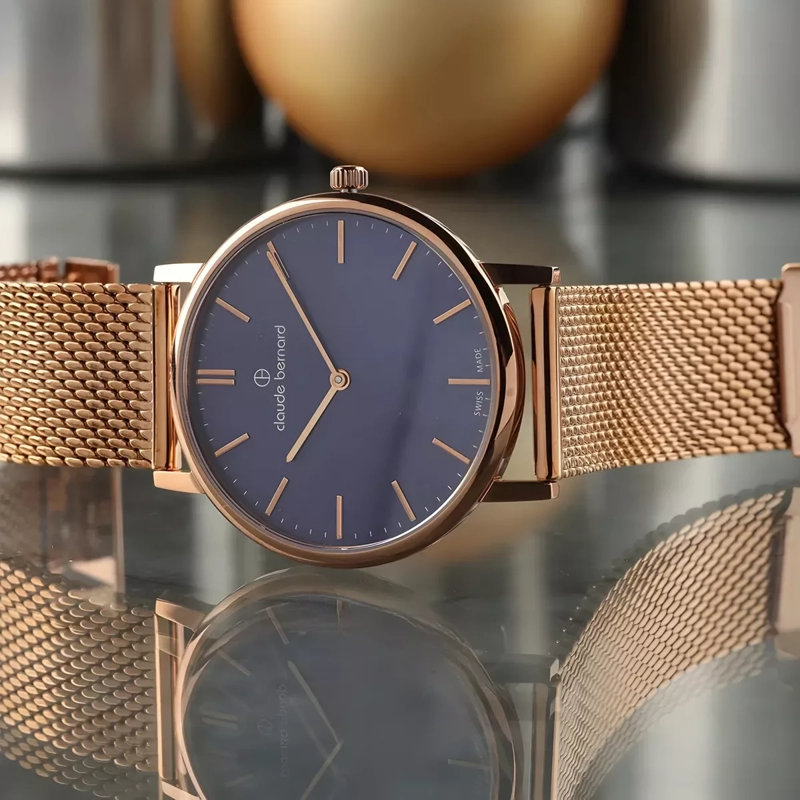 RELOJ CLAUDE BERNARD SLIM LINE 39MM HOMBRE 20214.37RMBUIR - 2