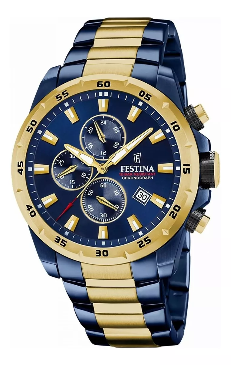 RELOJ FESTINA F20564/1 AZUL HOMBRE - 1