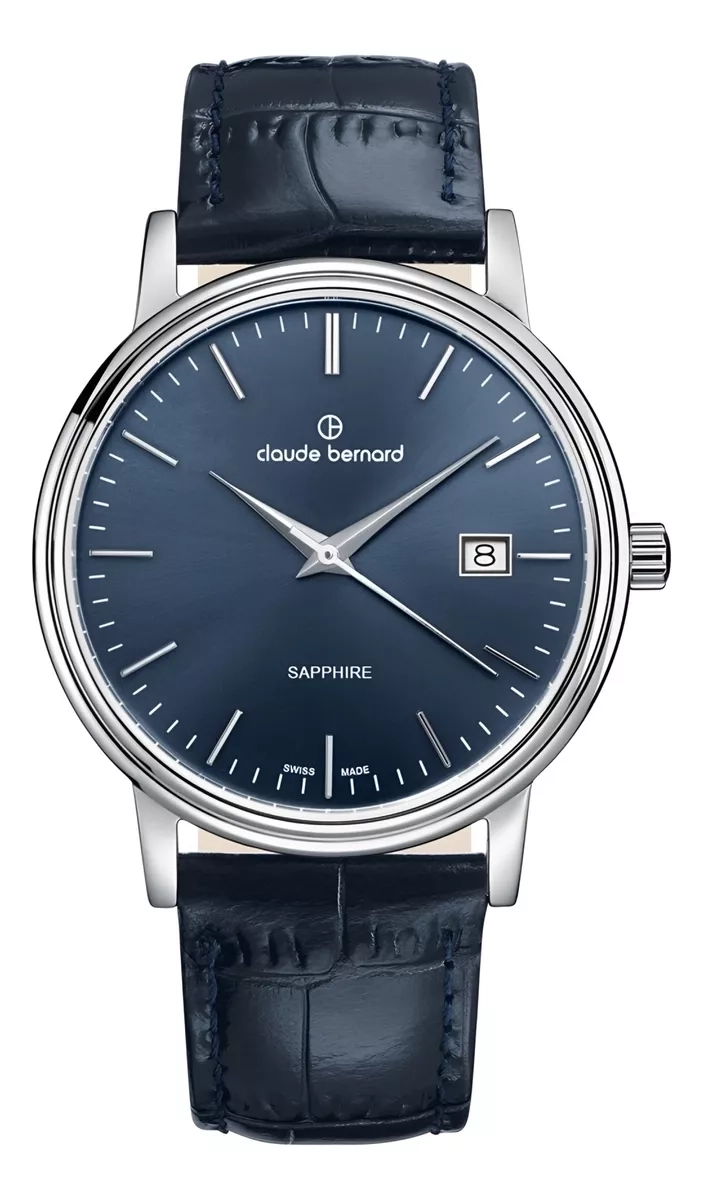 RELOJ CLAUDE BERNARD CLASSIC CUERO HOMBRE 53007.3BUIN - 1