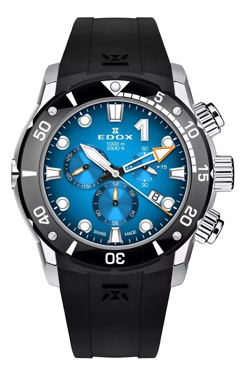RELOJ EDOX BUE CLASS ONE CHRONOGRAPH HOMBRE 10242.TINBUIDN - 1
