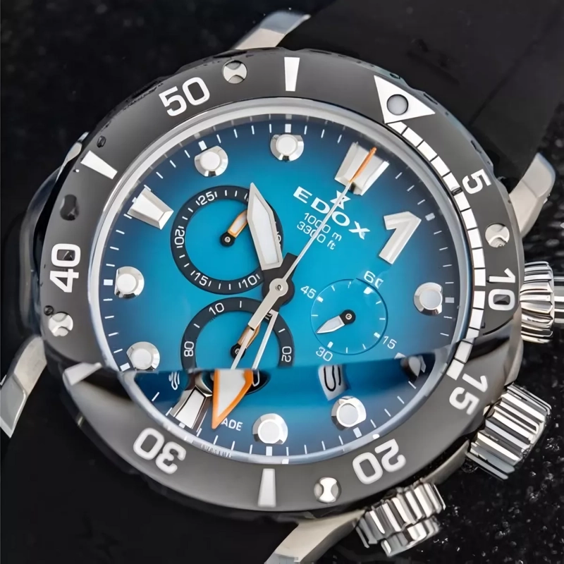 RELOJ EDOX BUE CLASS ONE CHRONOGRAPH HOMBRE 10242.TINBUIDN - 2