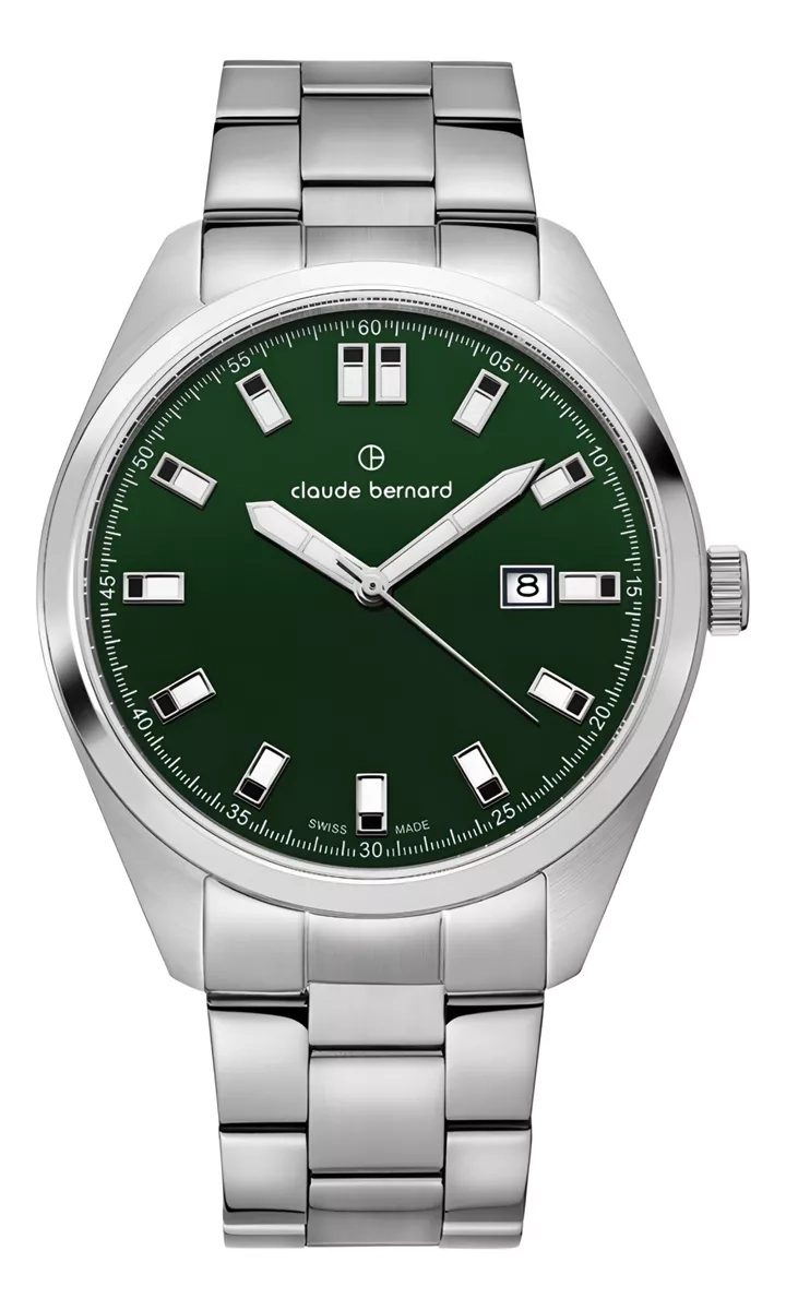 RELOJ CLAUDE BERNARD ESFERA VERDE HOMBRE 53019.3MVIDN - 1