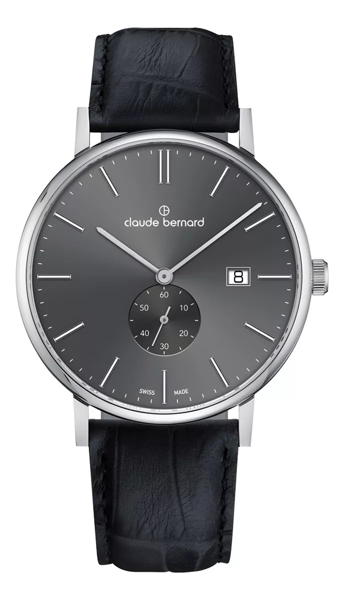 RELOJ CLAUDE BERNARD CLASSIC ESFERA NEGRA HOMBRE 65004.3GING - 1