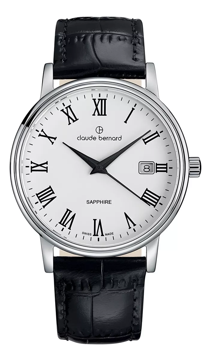 RELOJ CLAUDE BERNARD NRO ROMANO HOMBRE 53009.3BR - 1