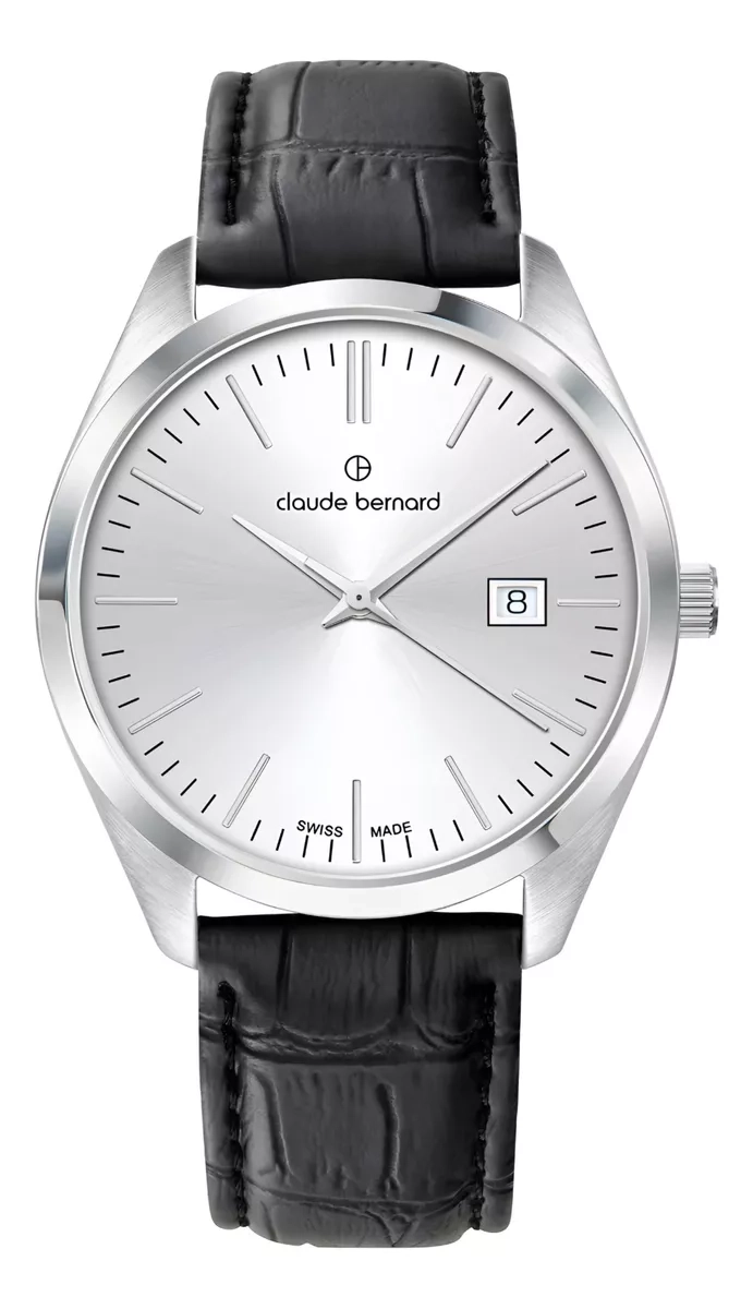 RELOJ CLAUDE BERNARD CLASSIC PLATEADO HOMBRE 70201.3AIN - 1