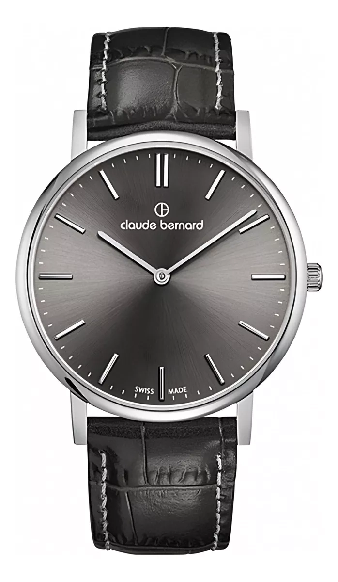 RELOJ CLAUDE BERNARD CLASSIC BLACK 39MM HOMBRE 20214.3GIN
