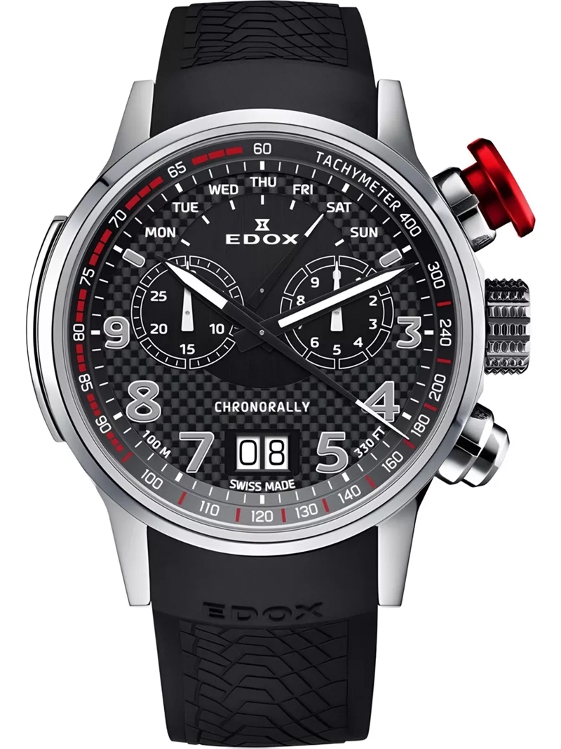 RELOJ EDOX CHRONORALLY CHRONOGRAPH HOMBRE 38001.TINNRO3 - 1