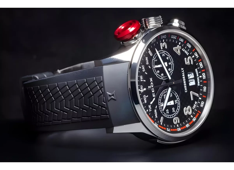 RELOJ EDOX CHRONORALLY CHRONOGRAPH HOMBRE 38001.TINNRO3 - 2