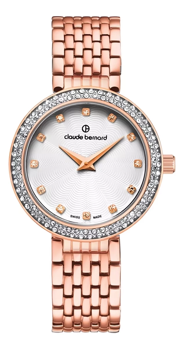 RELOJ CLAUDE BERNARD ROSE GOLD MUJER 20204.37RB - 1