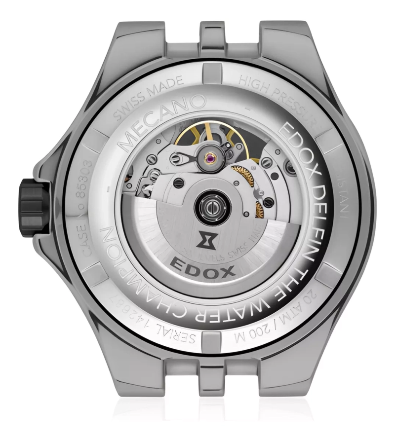 RELOJ EDOX GREY SKELETON AUTOMATIC HOMBRE 85303.357GNNGN - 3