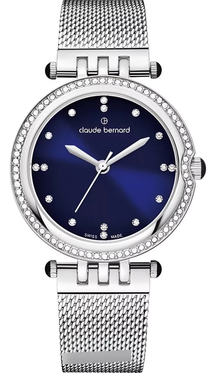 RELOJ CLAUDE BERNARD PLATEADO MUJER 20085.3MBUPN - 1