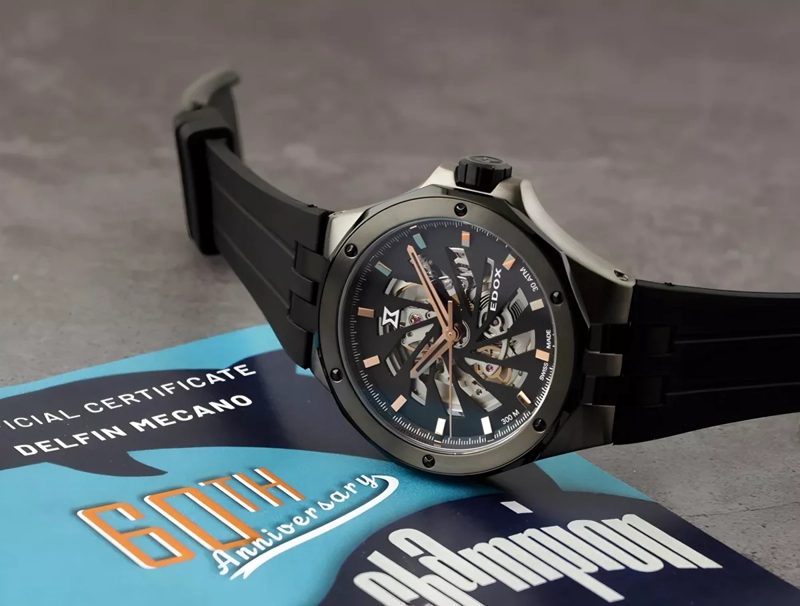 RELOJ EDOX AUTOMATIC EDICION ESPECIAL HOMBRE 85304.357GNNRN1 - 3