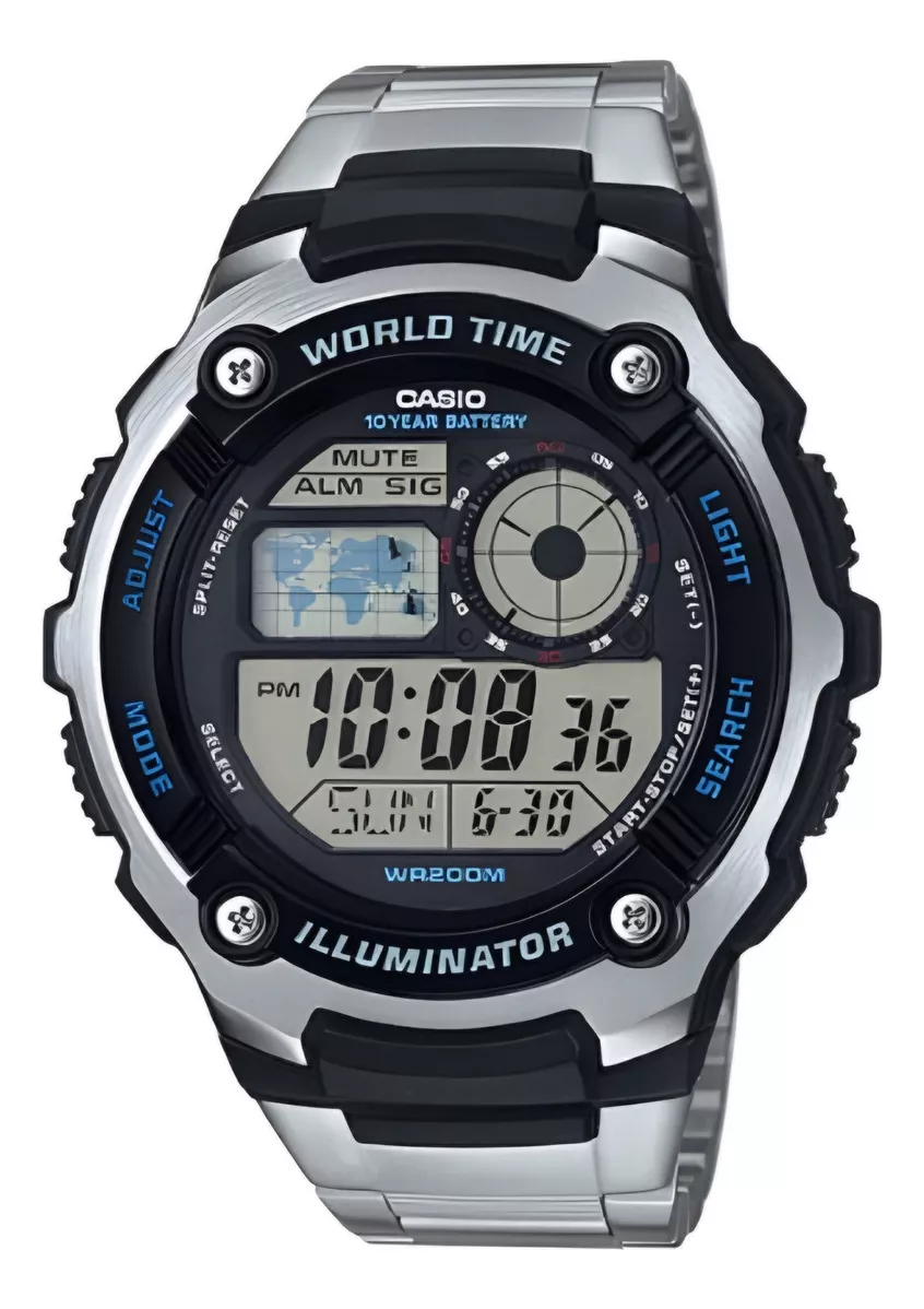 RELOJ HOMBRE CASIO AE-2100WD SUMERGIBLE 200M IMPACTO ONLINE - 1