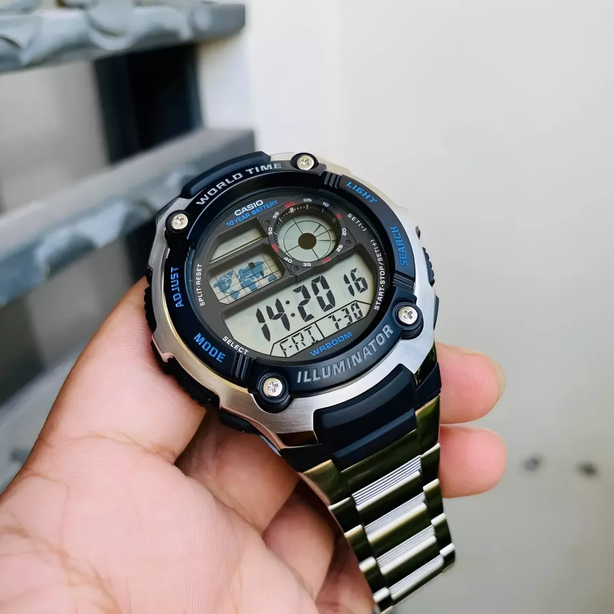 RELOJ HOMBRE CASIO AE-2100WD SUMERGIBLE 200M IMPACTO ONLINE - 2