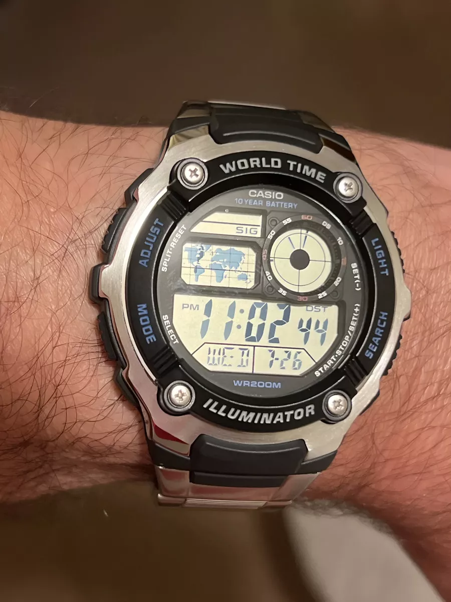 RELOJ HOMBRE CASIO AE-2100WD SUMERGIBLE 200M IMPACTO ONLINE - 5