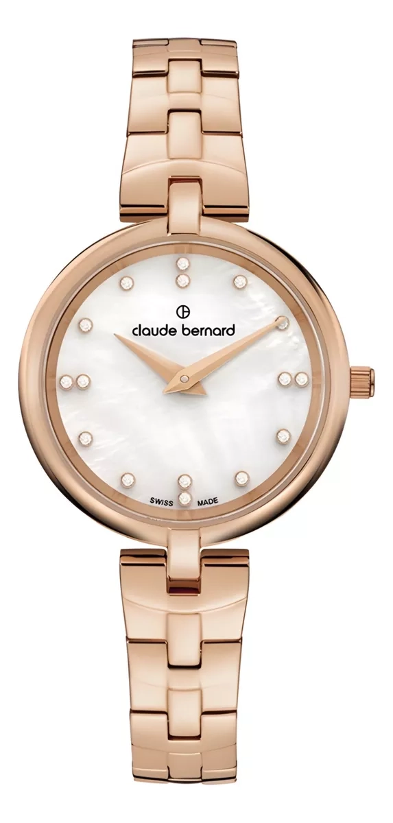 RELOJ CLAUDE BERNARD ROSE GOLD MUJER 20220.37RMNAPR - 1