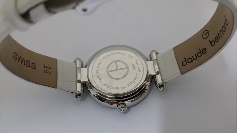 RELOJ CLAUDE BERNARD WHITE DIAL 30MM MUJER 20504.3PAPN2 - 3