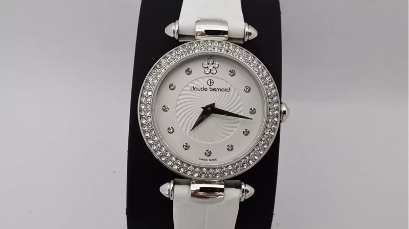 RELOJ CLAUDE BERNARD WHITE DIAL 30MM MUJER 20504.3PAPN2 - 4