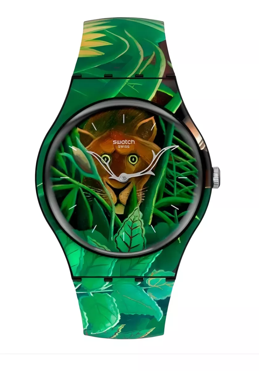 RELOJ SWATCH UNISEX THE DREAM BY HENRI ROUSSEAU SUOZ333 - 1