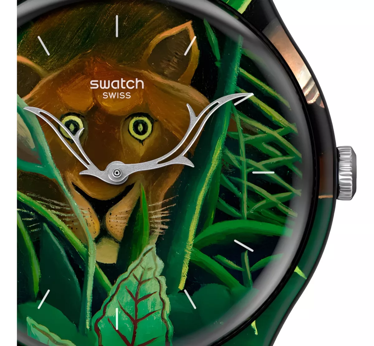 RELOJ SWATCH UNISEX THE DREAM BY HENRI ROUSSEAU SUOZ333 - 2