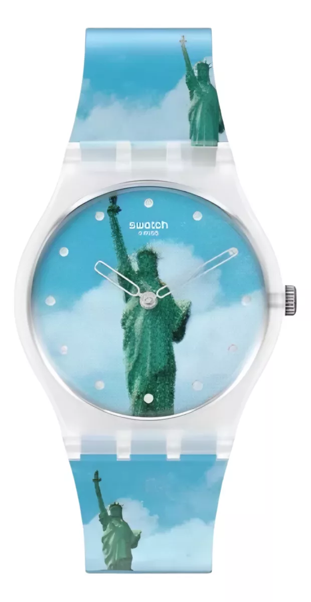 RELOJ SWATCH UNISEX NEW YORK BY TADANORI YOKOO GZ351 - 1