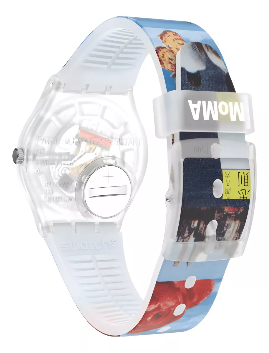 RELOJ SWATCH UNISEX NEW YORK BY TADANORI YOKOO GZ351 - 3