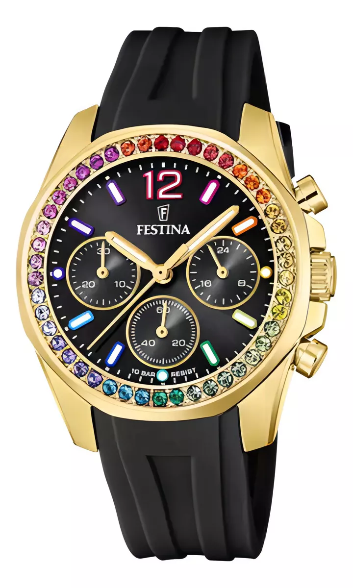RELOJ PARA MUJER FESTINA BOYFRIEND COLLECTION F20650/3 NEGRO - 1