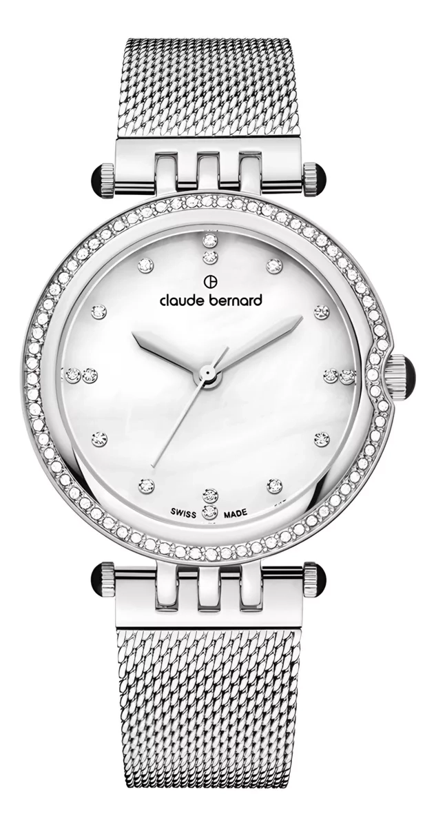 RELOJ CLAUDE BERNARD CLASSIC PLATEADO MUJER 20085.3MNAPN - 1