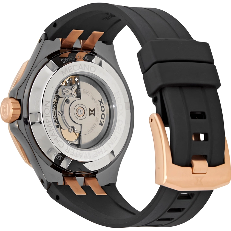 RELOJ EDOX ROSE GOLD AUTOMATIC HOMBRE 85303.357GRNRN - 3