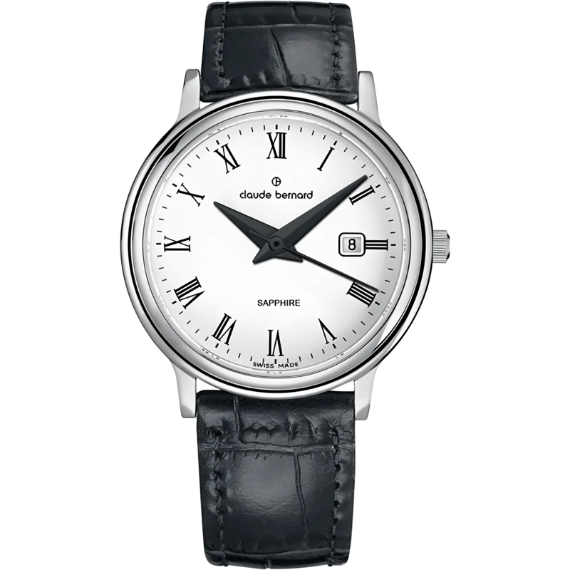 RELOJ CLAUDE BERNARD ROMAN NUMERAL MUJER 54005.3BR - 1
