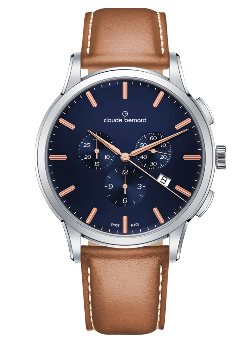 RELOJ CLAUDE BERNARD CLASSIC CHRONOGRAPH HOMBRE 10237.3BUIR1 - 1