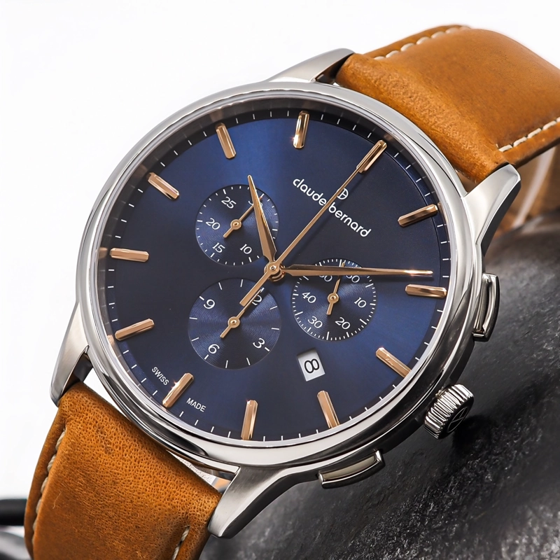 RELOJ CLAUDE BERNARD CLASSIC CHRONOGRAPH HOMBRE 10237.3BUIR1 - 2
