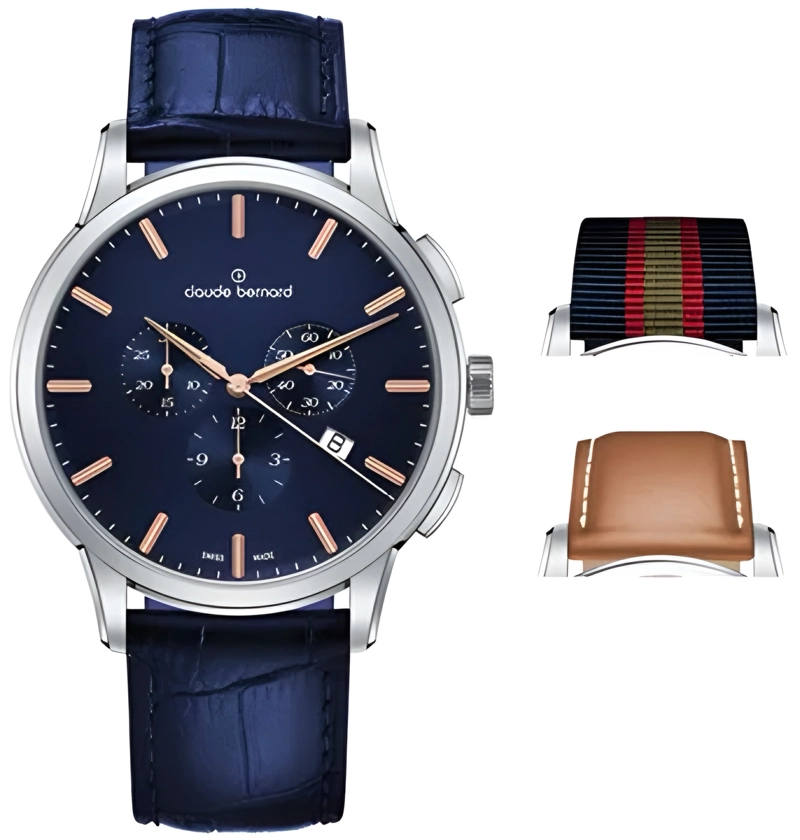 RELOJ CLAUDE BERNARD CLASSIC CHRONOGRAPH HOMBRE 10237.3BUIR1 - 5