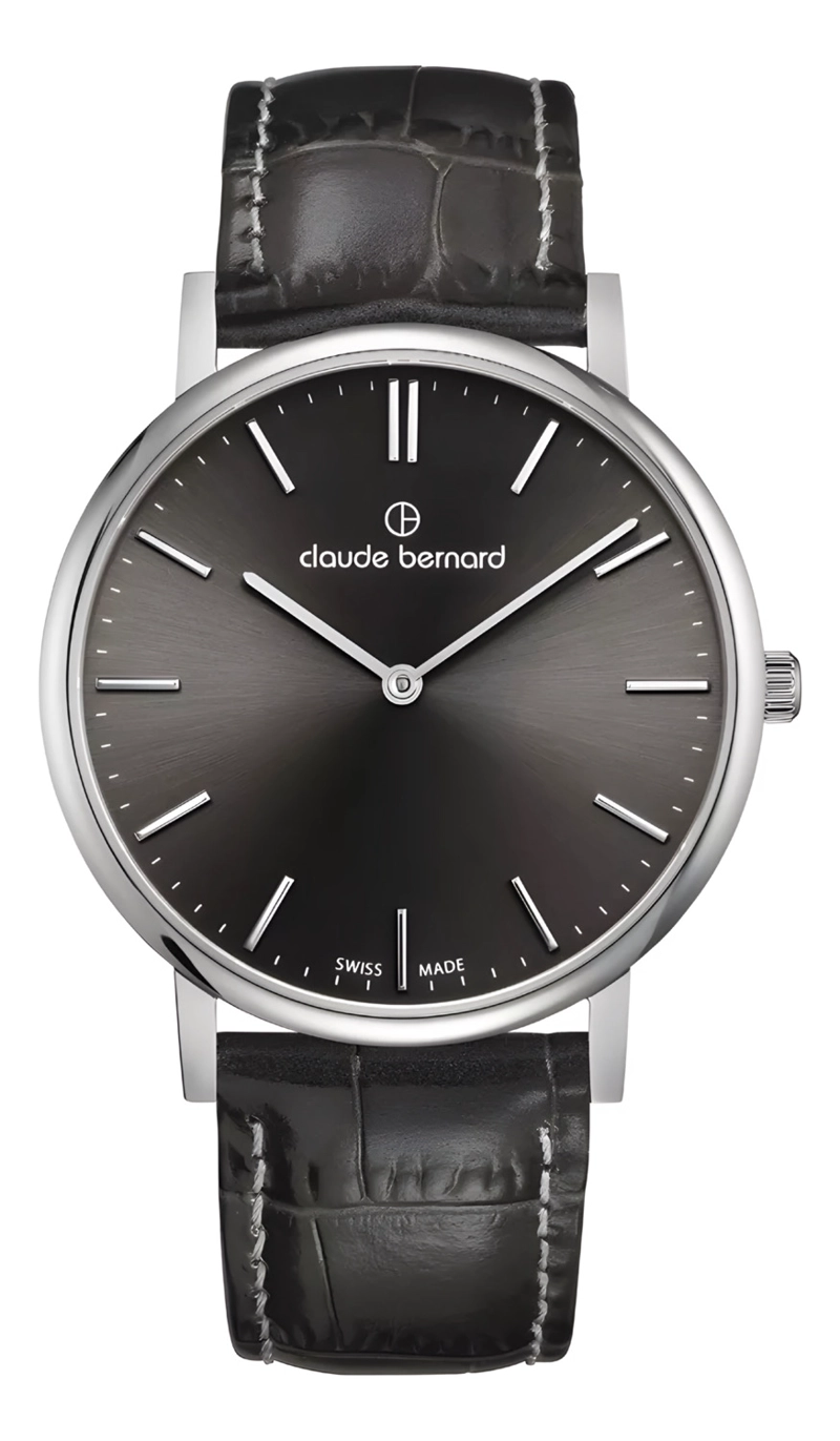 RELOJ CLAUDE BERNARD CLASSIC NEGRO HOMBRE 20219.3GIN - 1
