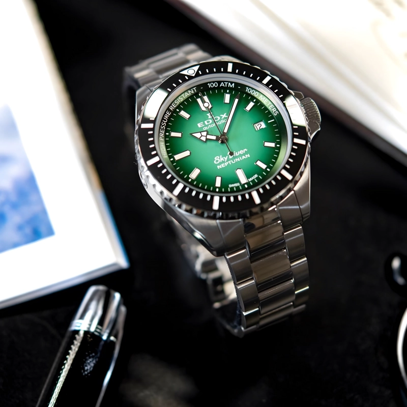 RELOJ EDOX NEPTUNIAN AUTOMATIC HOMBRE 80120.3NMVDN - 2