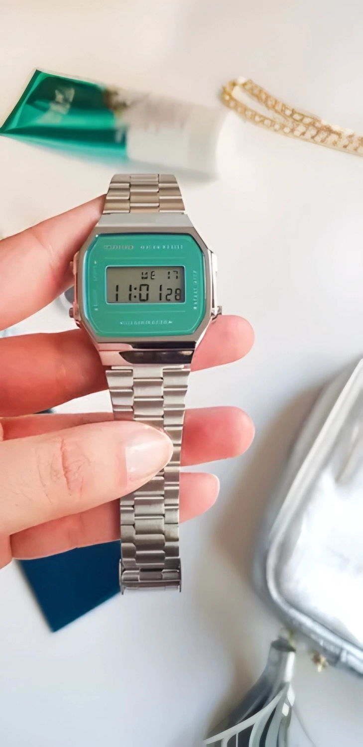 RELOJ CASIO DIGITAL UNISEX A-168WEM-2 - 5