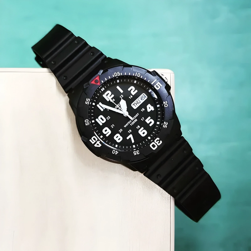RELOJ CASIO NEGRO RESINA HOMBRE MRW-200H-1BVDF - 2