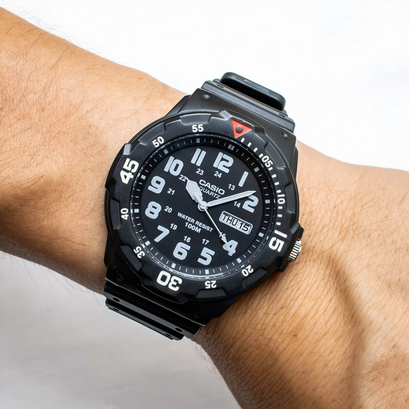 RELOJ CASIO NEGRO RESINA HOMBRE MRW-200H-1BVDF - 3