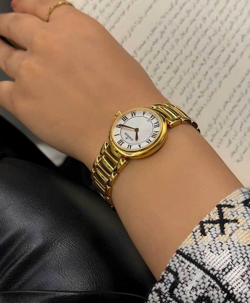 RELOJ EDOX ROMAN NUMERAL MUJER - 2