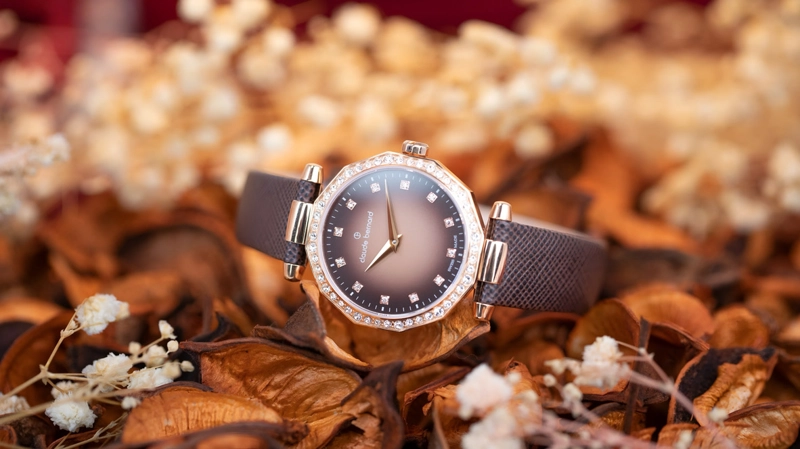RELOJ CLAUDE BERNARD DRESS CODE MARRON MUJER - 2
