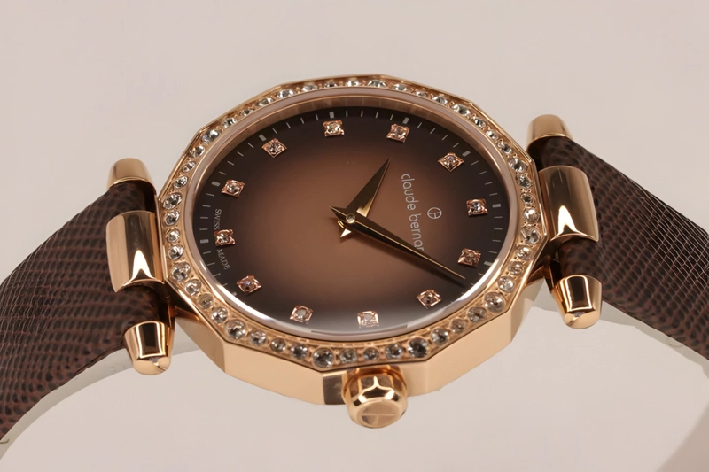 RELOJ CLAUDE BERNARD DRESS CODE MARRON MUJER - 4
