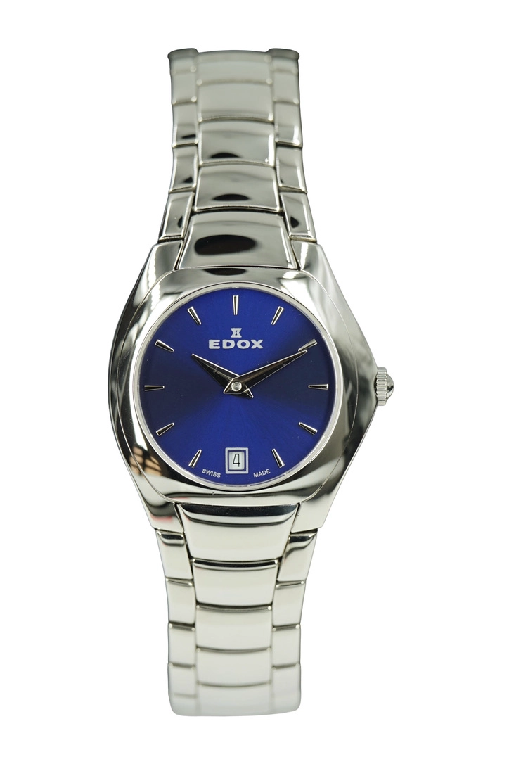 RELOJ EDOX CLASSIC MUJER ACERO PULIDO - 1