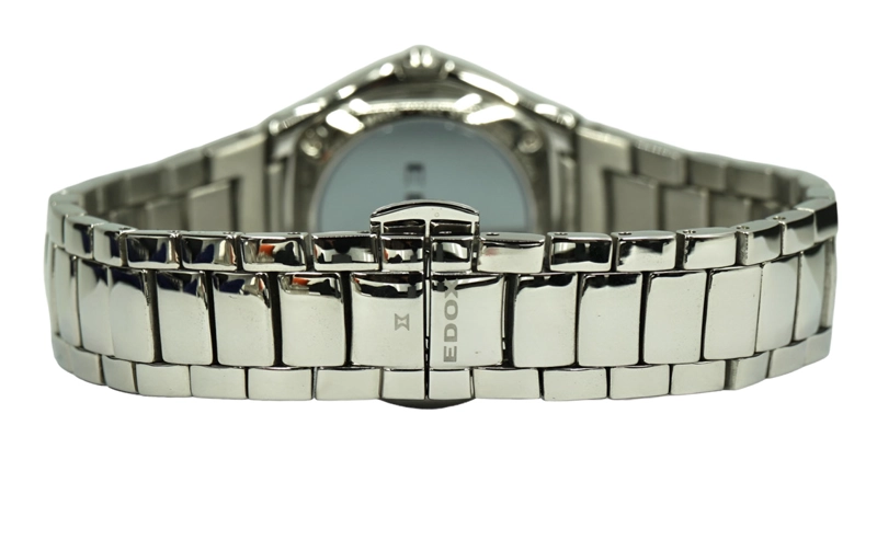 RELOJ EDOX CLASSIC MUJER ACERO PULIDO - 3